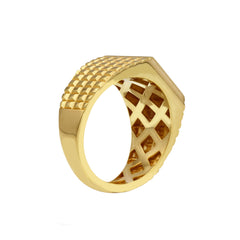 Bague homme en or 18 carats – Bague en or 750 pour homme - 277729