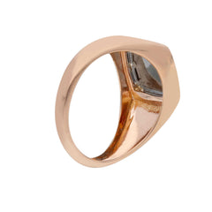 Bague homme en or 18 carats – Bague en or 750 pour homme - 282153