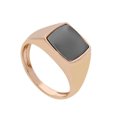 Bague homme en or 18 carats – Bague en or 750 pour homme - 282153