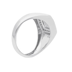 Bague homme en or 18 carats – Bague en or 750 pour homme - 282154