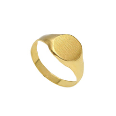 Herrenring in 750/18 Karat Gold in Gelbgold für Männer - 226431