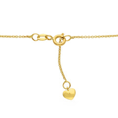 Collier Coeur en Or 18 Carats