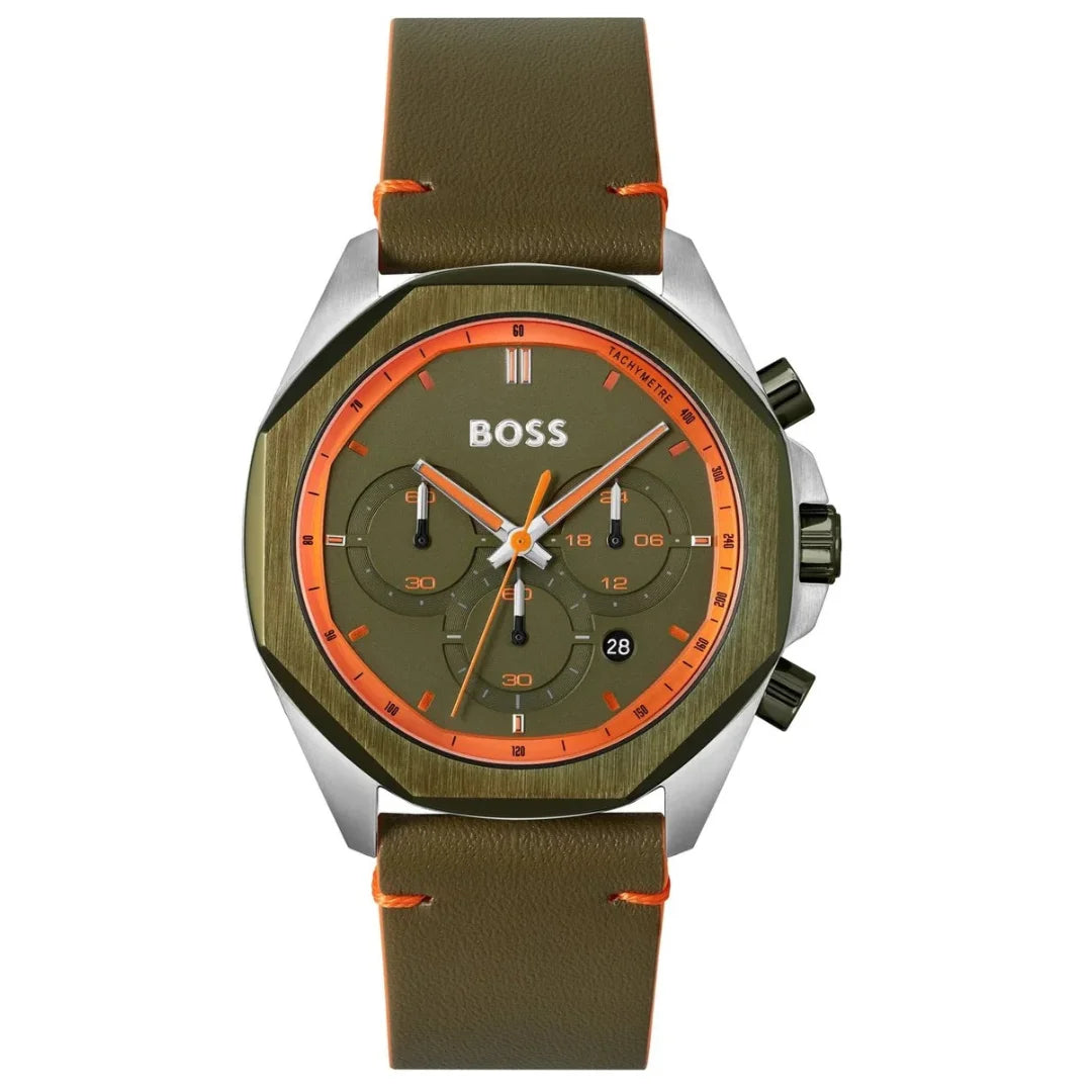 Hugo Boss Chronograph 45 MM Herrenuhr - HB1514018
