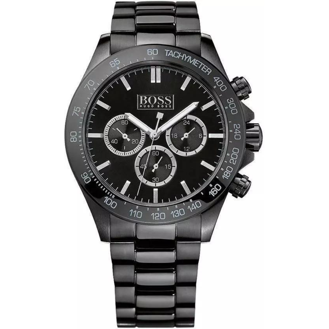 Hugo Boss Herrenuhr Chronograph Schwarz - HB1512961