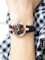 Jowissa Facet Strass Schweizer Damenuhr - J5.625.M