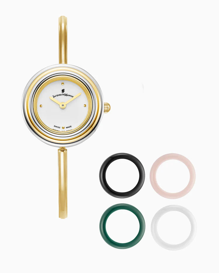 Jacques du Manoir Aurora Damenuhr Gold 26 mm