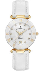 Jacques du Manoir Damen-Armbanduhr RC.72 – Roségold Edelstahl, Elfenbein-Zifferblatt - RC.72