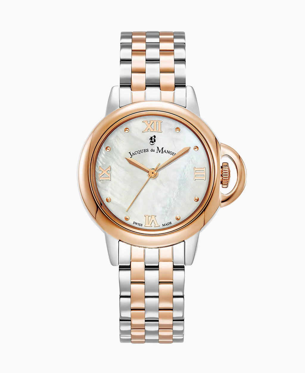 Jacques Du Manoir Grace Quarz Damenuhr Bicolor - JWL02503
