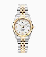 Jacques Du Manoir Inspiration Quarz Damenuhr Bicolor - JWL01305