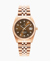 Jacques Du Manoir Inspiration Quarz Damenuhr Roségold - JWG03401