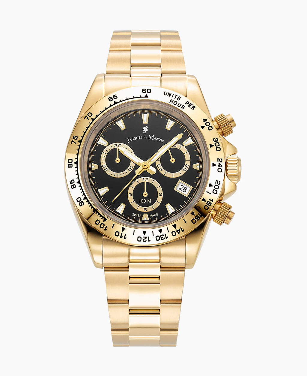 Jacques Du Manoir Phoenix Chrono Herrenuhr Gold - JWG03704