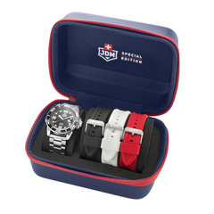 JDM Militär Mike Plus Black Sunray Herrenuhr - JDM-WG029-03