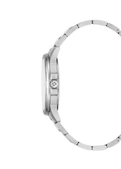 JDM Militär Oscar JDM Herrenuhr aus silbernem Stahl - JDM-WG025-02