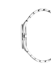 JDM Militär Interlaken Herrenuhr aus silbernem Stahl - JDM-WG023-02