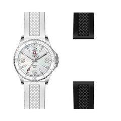 JDM Military Armbanduhr - Damen - Quarz - Jade - JDM-WL031-01