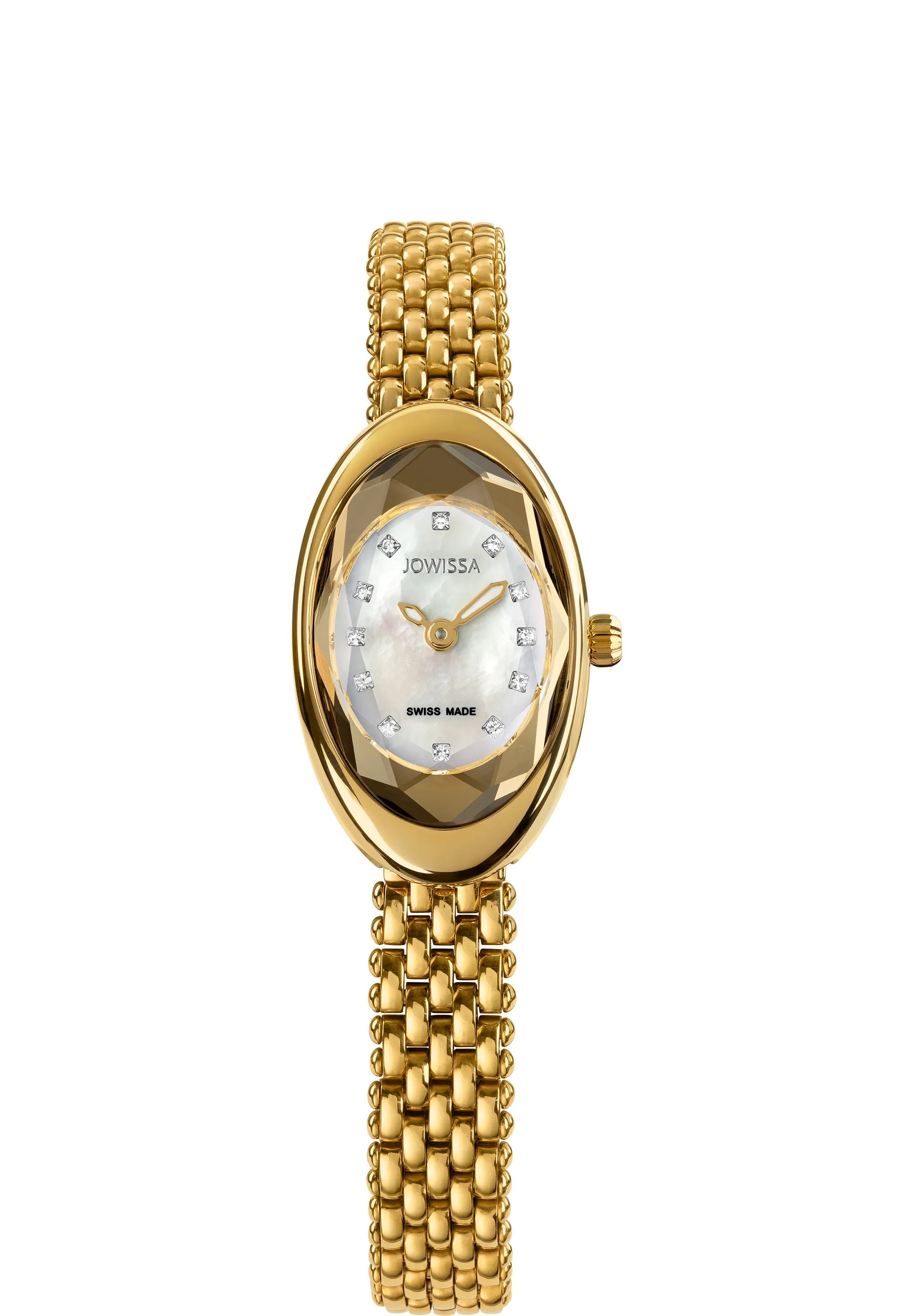 Jowissa Facet Oval Petite Swiss Made Damenuhr - J5.899.XS