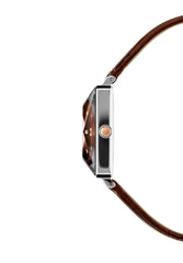 Jowissa Facet Princess Schweizer Damenuhr Braun - J8.784.M