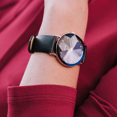 Jowissa Facet Schweizer Damenuhr Blau - J5.608.L