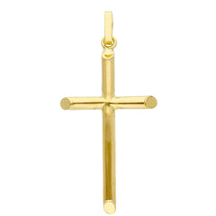 Kreuzanhänger aus 18 Karat Gelbgold – Elegant und Zeitlos - 112796