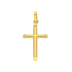 Kreuzanhänger aus 18 Karat Gelbgold – Elegant und Zeitlos - 112802