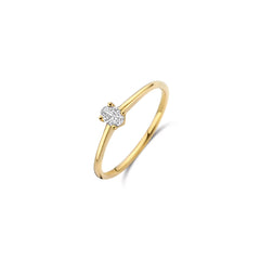 Labordiamant-Ring aus 14 Karat Gelbgold 0.20 ct - LG1078Y/54