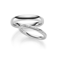 Linden Trauringe / Eheringe Luzern mit 60 Diamanten - 1635/1636