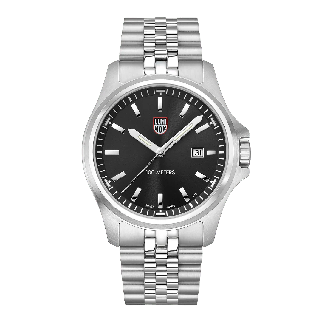 Luminox Dress Field 43mm Sport Uhr Edelstahl