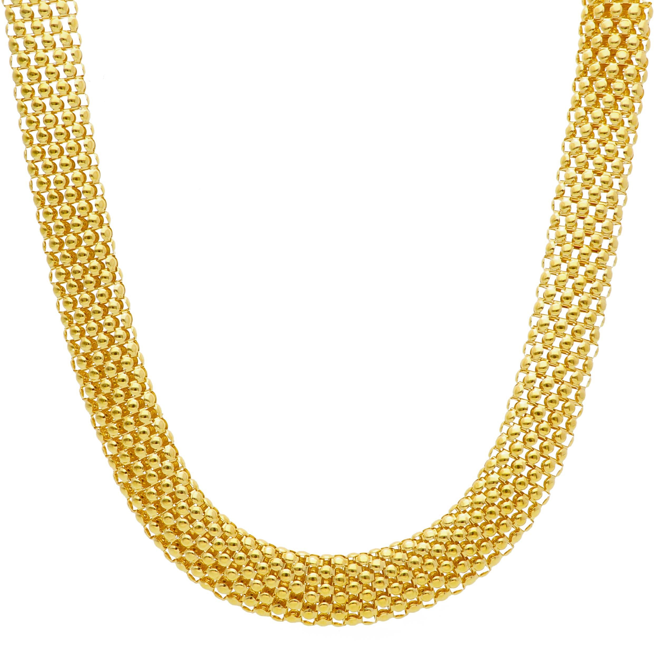 Luxuriöse 18 Karat Goldkette für Damen – Exklusives Collier aus 750er Echtgold - 269683
