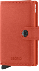 Portefeuille Miniwallet Original Orange de Secrid avec gravure - M-Orange