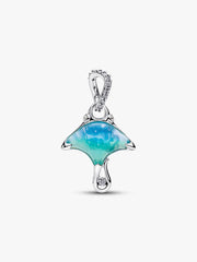 Mantarochen Charm-Anhänger Sterling-Silber - 794685C01