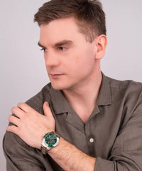 Maserati Competizione Chronograph Zweifarbig / Grün Herrenuhr - R8873600004