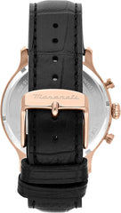 Maserati Epoca Chronograph Leder Rosé / Schwarz Herrenuhr - R8871618016