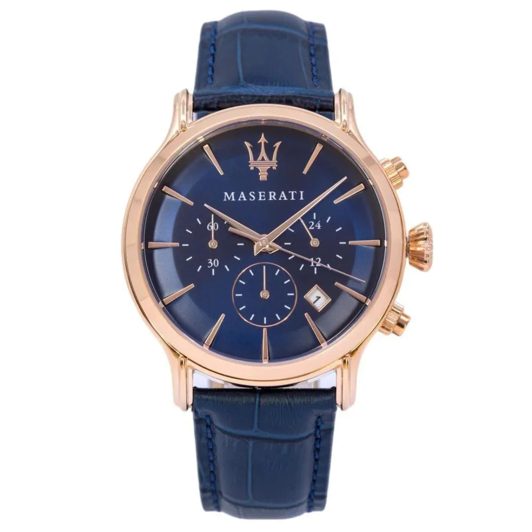 Maserati Epoca Chronograph Herrenuhr in Blau - R8871618007