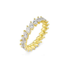 Memoire Navette Labordiamantring – Eleganter Ring mit Labordiamanten - 41062950