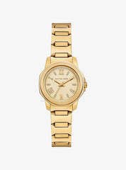 Michael Kors Petite Prescott Damenuhr Gold 28 mm – MK7685