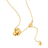 Michael Kors Premium Halskette Kors MK Gold Messing – MKJ8654710