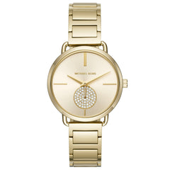 Michael Kors Portia Gold Damenuhr in Gold - MK3639