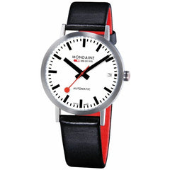 Mondaine Classic Automatic Herrenuhr in Schwarz, 33 MM - A128.30008.16SBB