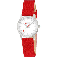 Mondaine Classic Damenuhr in Rot, 30 MM - A658.30323.17SBC