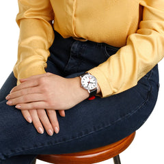 Mondaine Classic Herrenuhr in Vegan Leder, 36 MM - A660.30314.16SBBV