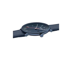 Mondaine Doppio Blau Ø 41 Herrenuhr - MLE.41240.LDV