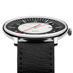 Mondaine Doppio Solar Schwarz / Weiss Ø 41 Herrenuhr - MLE.41920.LBV