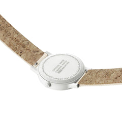 Mondaine essence solar Weiss 41mm Unisexuhr - MS1.41910.LA