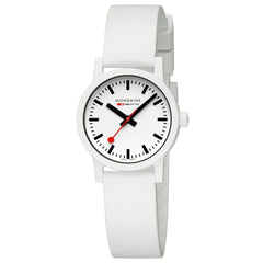 Mondaine essence Weiss 32mm Damenuhr - MS1.32110.RA