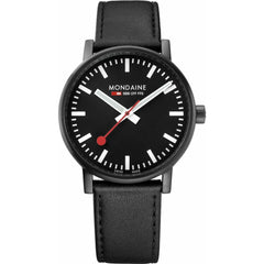 Mondaine EVO2 Herrenuhr in Schwarz, 40 MM - MSE.40121.LB