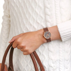 Mondaine EVO2 Damenuhr in Braun, 30 MM - MSE.30180.LG