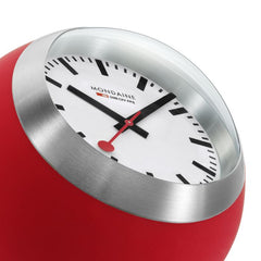 Mondaine Globe Tischuhr Red 60mm Unisexuhr - A660.30335.16SBP