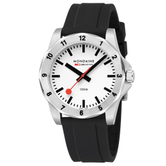 Mondaine MSN.4211B.RB Herrenuhr Numeri 42mm 10ATM - MSN.4211B.RB