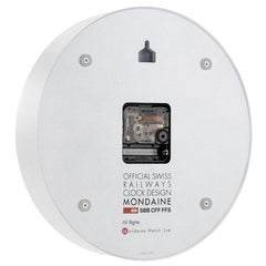 Mondaine SBB Wanduhr 25 cm weiss - A990.CLOCK.10SBB