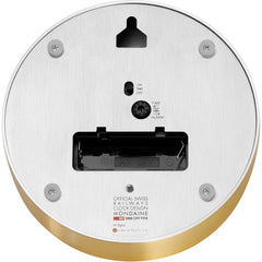 Mondaine Tischuhr mit Alarm Goldig, 12.5 CM - A997.MCAL.86SBG